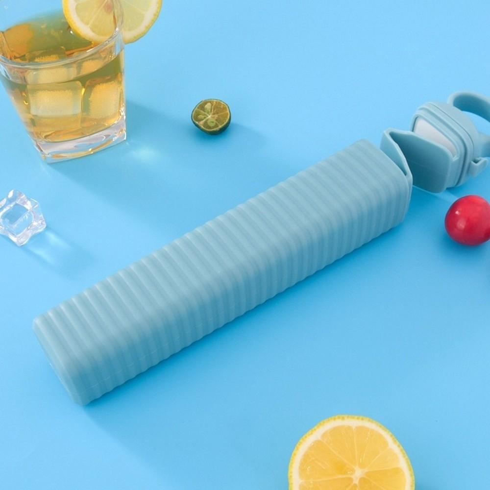 Pull-out Ice Making Molds Long Strip Silicone Mold Portable Ice Cube Maker  Household