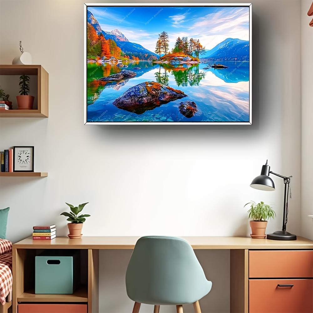 2000/1314/1000/520pcs, Family Fun Adult Puzzle, Portable Cuboid DIY Art Decor, High-Quality Paper Jigsaw Puzzles for Wall Deco