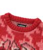 NICEGHOSTCLUB Houndstooth Devil Rose Knit_Pink(Ng2Ffuk600A)