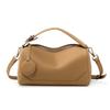 HIFASHION Genuine Leather Small Boston Women Shoulder Bags Soft Pillow Satchel Crossbody Purses Daily Work Tote Ladies Handbags