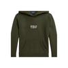 Polo Ralph Lauren Hoodie With Logo Print Long Sleeve Kids Hoodies Green 323961255-001