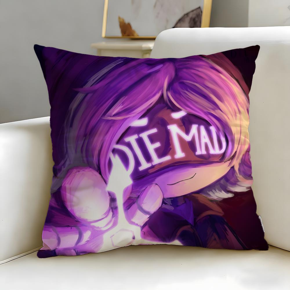 

popular animated series Murder Drones Cushion Cover Soft & Easy-Wash Pillow Case – Versatile for Couch, Bed, Travel and Office 30cmx30cm