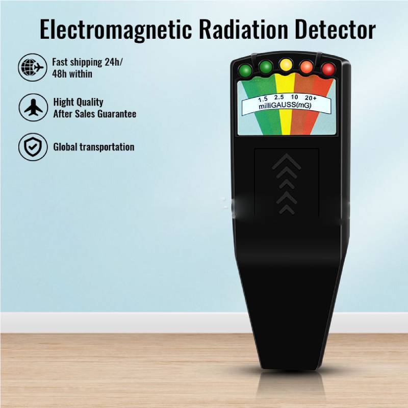 Electromagnetic Radiation Detector With Portable Highfrequency Testing For Home Safety