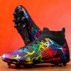 Comfortable breathable Hot Sale Fashion Football Shoes Trainers Men Women Long Spikes Futsal Cleats Men Lightweight Soccer Sneak
