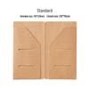 TN Traveler's Notebook Cowhide Storage Bag - Inner Page Accessories, Ticket & Business Card Holder