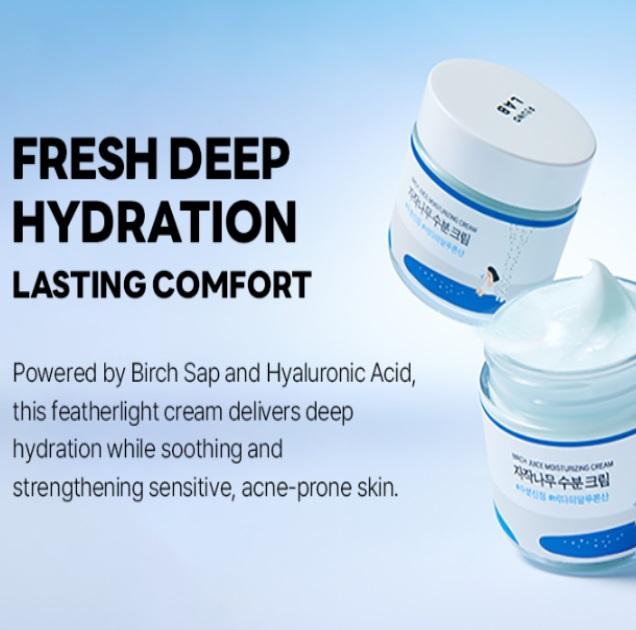 ROUND LAB Birch Juice Moisturizing Cream 80ml