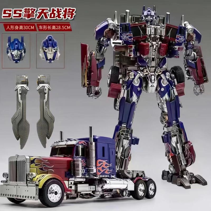Transformation Robot Movie large size 30CM Alloy Optimus Prime Action Figure Collection Model Toys Boxed