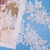 Clothes Lace Pair Flower Water Soluble Lace Clothing Decorative Lace Hollow Embroidery Applique Lace Clothing Accessories