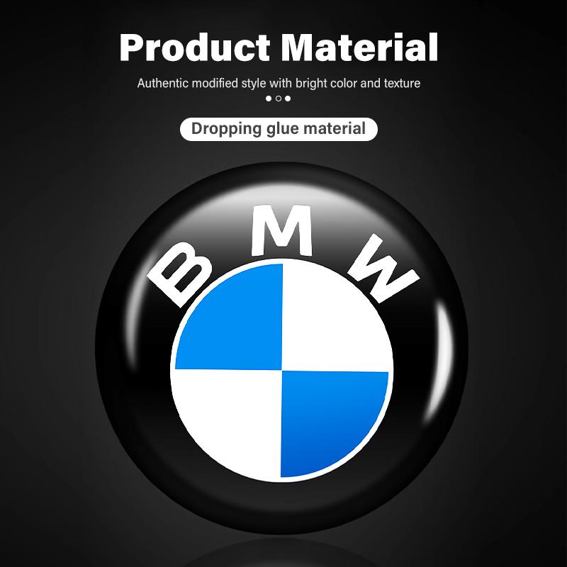 BBKJ7 8/12/20pcs Car Door Core Keyhole Protection Sticker Decoration For BMW M3 M5 X3 E93 F10 F20 F30 F40 F15 F25 F26 F31 F49 F86