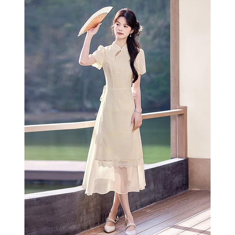 Design Sense Niche Fashion Temperament Slimming Dress for Petite Figures