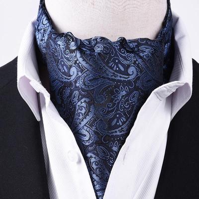 Fashion Luxury Silk Printing Men Scarf Polka Dot Scarves Suit England Jacquard Man Business Scarf