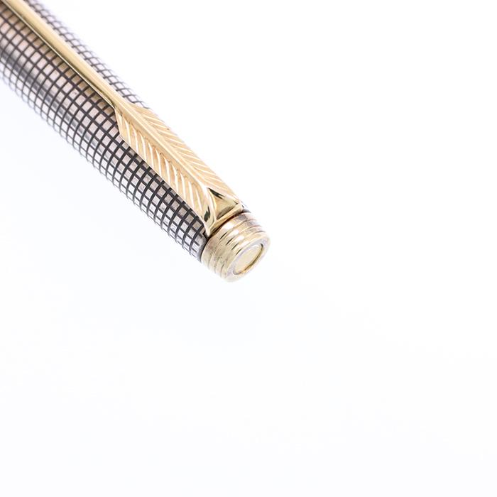 USED Parker 75 Sterling Silver Sizzle (Sizzler) Ballpoint Pen