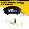 A64P-Universal Motorcycle LCD Digital Speedometer 13000RPM Backlight Digital Odemeter Tachometer For 1,2,4 Cylinder