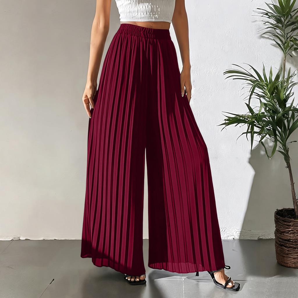 Women's Straight Pants Fashion Casual Pants Nine Point Harlan Pants