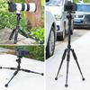 Adjustable Aluminum Alloy Camera Tripod With Quick Release Plate And Retractable Legs For Stable Shoot Flexible Angled