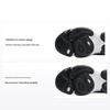 Li Ning Kinder Round Air - Nebula Bequeme Rutschfeste Abriebfeste Low-Top Freizeitschuhe Kinder Sneaker Weiß Schwarz YKCT008-1