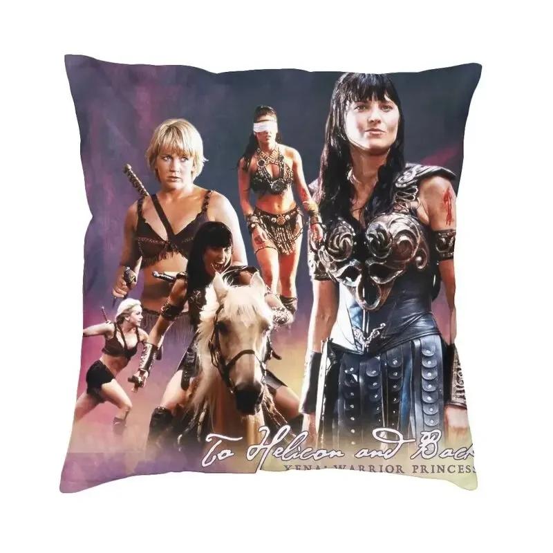 Luxury Xena Warrior Princess Cushion Cover Polyester Adventure Fantasy TV Pillow Case Living Room Decoration Pillowcase