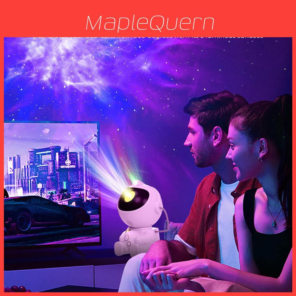 Space Themed Starry Sky Projection Lamp With Remote Control For Bedroom Decor And Night Lighting