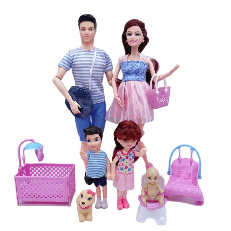 Boby Bambola Incinta Giocattolo 11.5 Pollici/30cm Figura Per Regali di Famiglia e Gioco dei Bambini