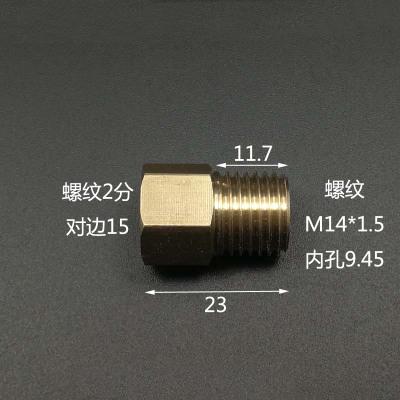 1/4" 1/2" BSP M10/14/16/20 Brass Reducer Bushing Pipe Fitting Coupler Connector Adapter For Pressure Gauge