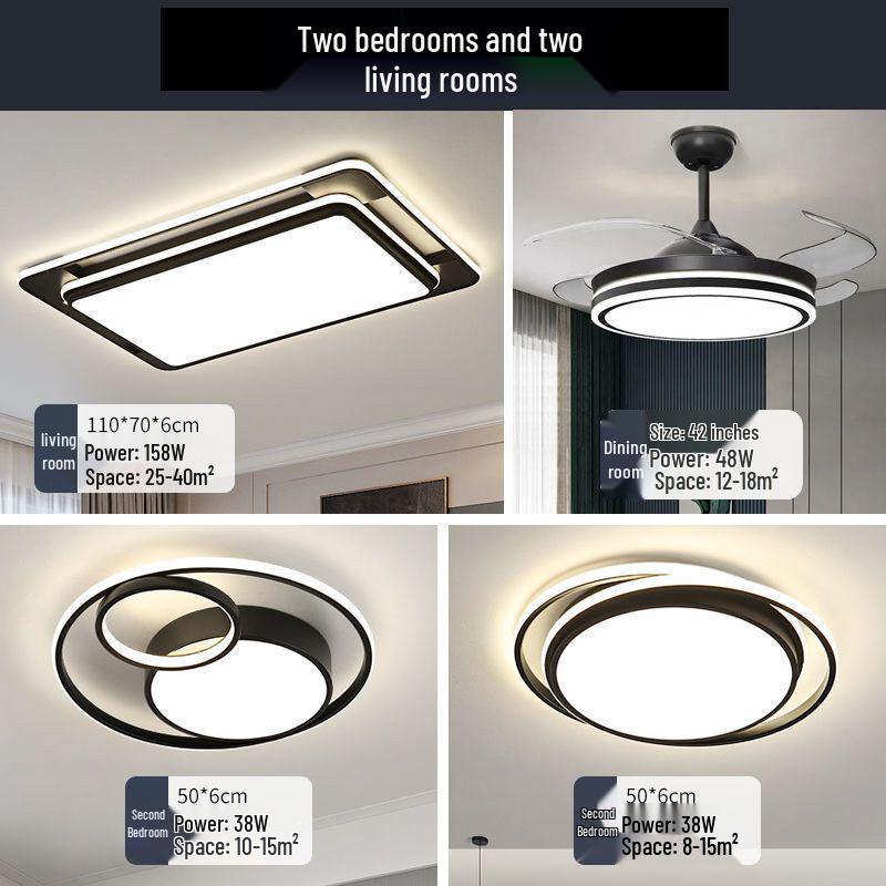 Modern Minimalist LED Rectangular Ceiling Light for Living Room, Hall, Bedroom, and Restaurant