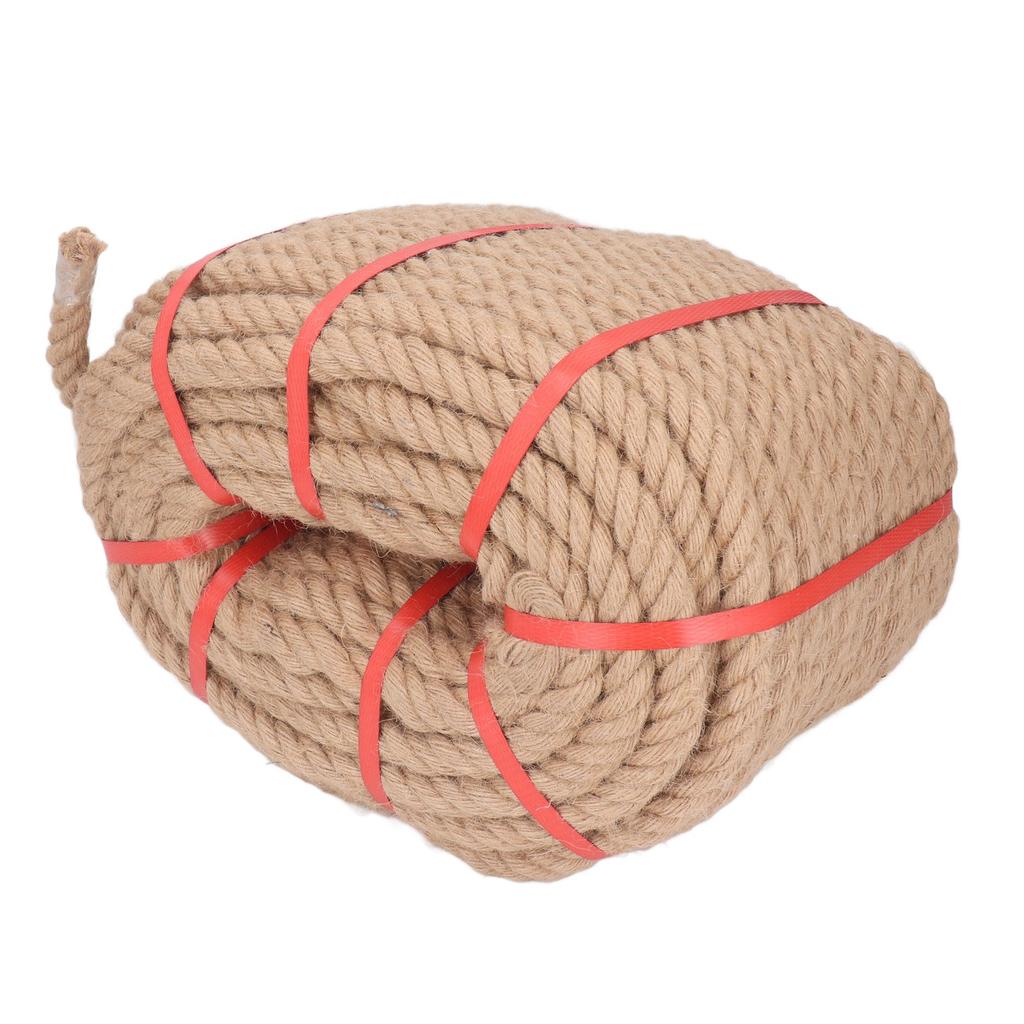 Juteschnur 50m Länge 20mm Durchmesser Juteschnur Seil DIY Handwerkszubehör Heimdekoration