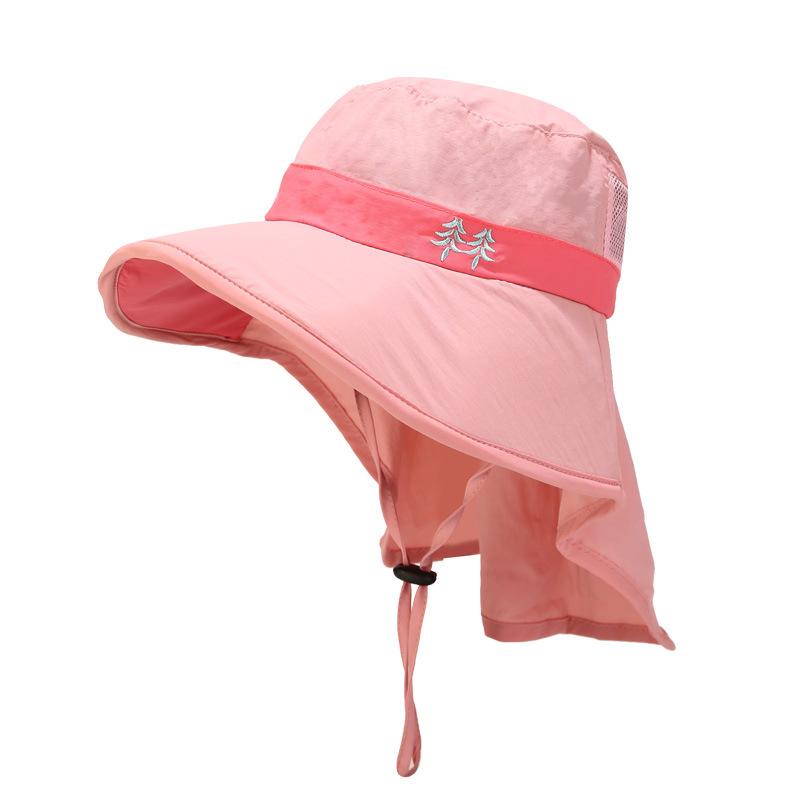 Children's Sunscreen, Sunshade, Fisherman's Hat, Summer Neck Protection, Face Protection, Big Eaves, Boys and Girls Beach Sun Hat, UV Protection