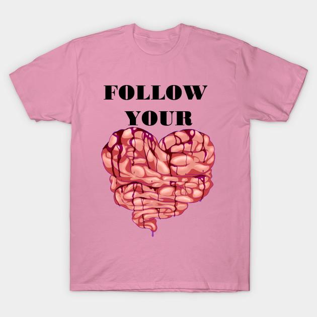 T Shirt Women Follow Your Gut Harajuku Print Kawaii Tshirt Summer Short Sleeve Female T-Shirt Top Tee