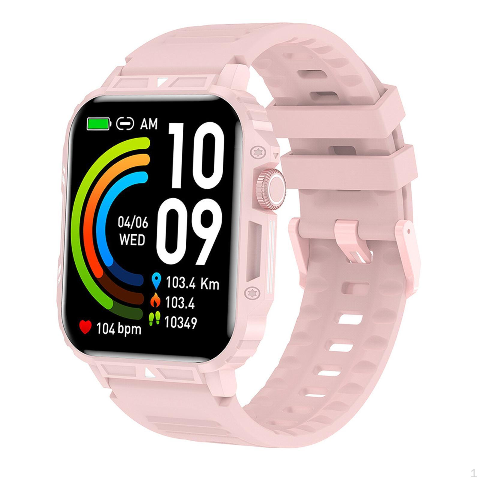 

Smart Watch Women Trendy Father s Day Gift 1.95 Large Screen Smartwatch Black рожевий