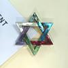 Retro Shell Brooch Pin With Star Shape For Fashion Accessories