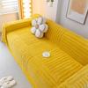 Shu Cotton Velvet Winter Jacquard Sofa Cushion Simple Modern Sofa Cover All-Inclusive Universal Cover Cloth