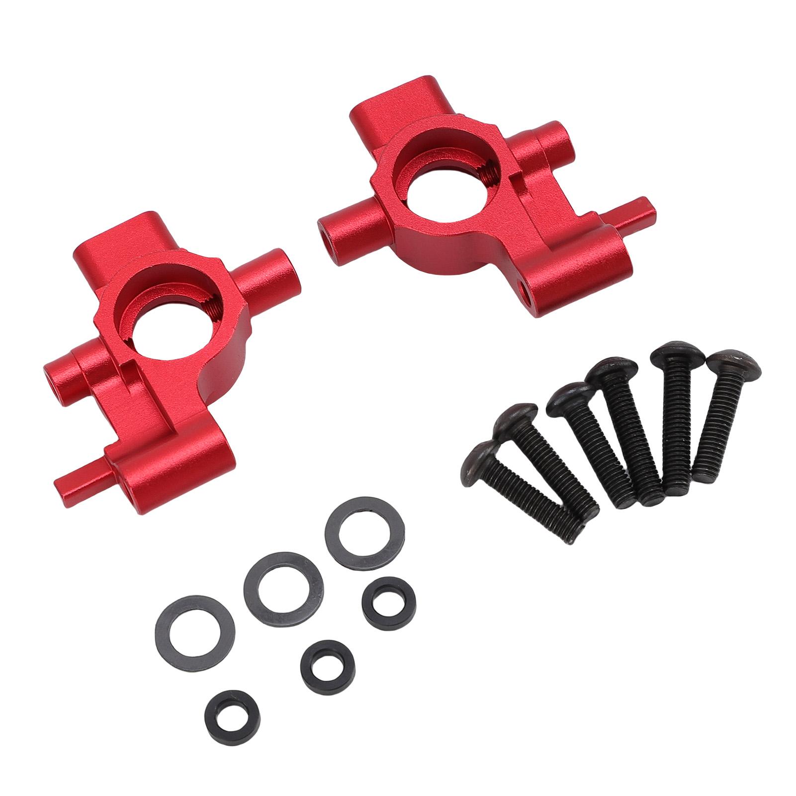 

2PCS Front Steering Cup Replacement for 4 TEC DRIFT 1 10 Scale RC Car Aluminum Alloy 10537 Steering Spare Parts Blue Red червоний