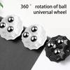 4Pcs Self Adhesive Casters Wheel No Drill Appliance Rollers 360 Degree Rotation Sticky Pulley Appliance Sliders