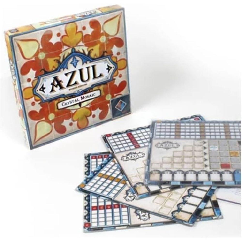 Plan B Games Azul Crystal Mosaic Board Game Expansion Strategy Tile Placement Family Game Ages 8+ 2-4 Players 30-45 Minutes