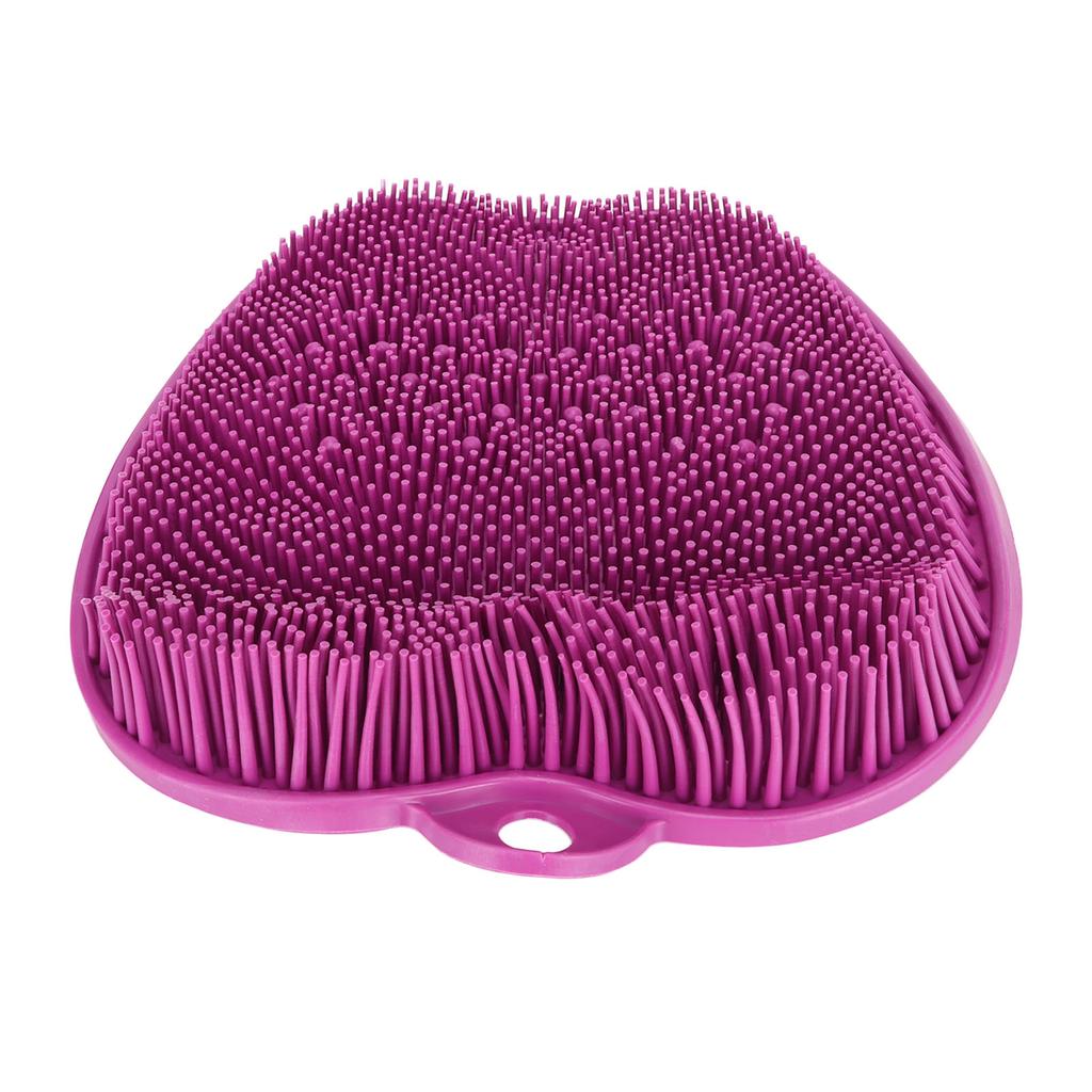 Shower Foot Scrubber Fruit Shape Anti Slip Suction Cup Soft Silicone Foot Washer for Bathing Bathroom Massage