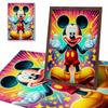 Full Round Diamond Painting Clever Mickey Art Rhinestone Picture Mosaic DIY 5D Cross Stitch Embroidery Home Decoration