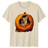 Corgi Dog In Pumpkin Leaves TShirt Corgi Dogs Halloween Gift For Him And Her