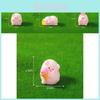 Adorable Resin Pig Figurines Cute Miniature Toys Animal Car Desktop Decor