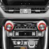Auovo Toyota RAV4 50 Series Exclusive Air Conditioner Dial Ring Air Conditioner Vent Cover Interior Panel June 2020 Current Interior Parts Aluminum