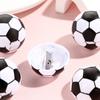 5Pcs Single-Hole Mini Soccer Pencil Sharpener For Kids Creative Trend Football Shape Sharpeners Practical Office School Supplies