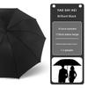 Large Reinforced and Thickened Wind-Resistant Umbrella for Men and Women, Sun Protection Uv Umbrella, Dual-Use for Sun and Rain