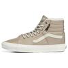Sk8 Cordura Sherpa Fleece Casual High-Top Skate Shoes Unisex Sneakers Beige VN0A4BVT1NU