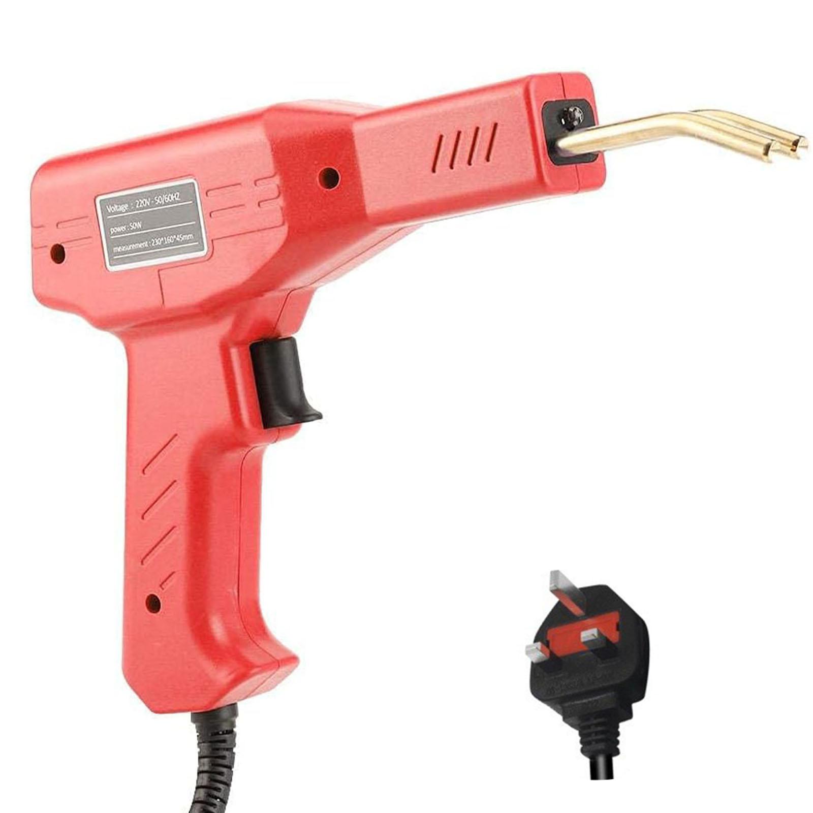 

Plastic Welder Welding Machine with 4 Staples Bumper Repair Welding Gun Car Body Repair Tools for Auto Bumpers Repairs
