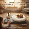 Round Rabbit Nest Mat Warm Hamster Sleeping Bed Pet Cushion Guinea Pig Bed  for Guinea Pig Rabbit