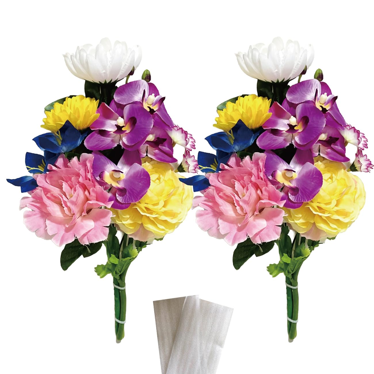

Artificial Flowers Hanako Artificial For Buddhist Buddhist Buddhist Altar Grave Set of 2 Bundles [Offering Flowers] Altars, Altars, Flowers, Graves,