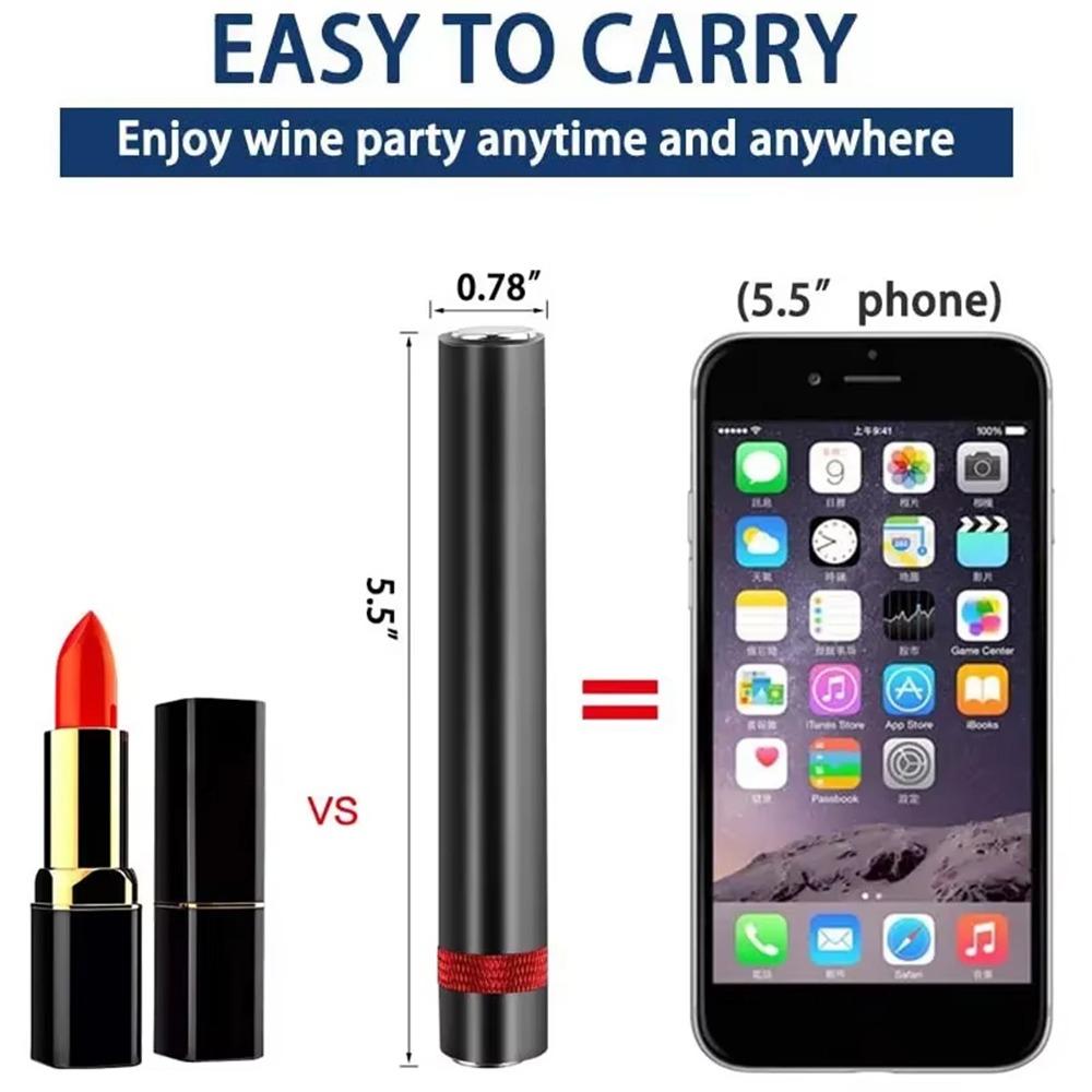 Bar Accessories Wine Bottle Opener Set ABS Vacuum Wine Bottle Corkscrew New Air Pump Cork Remover