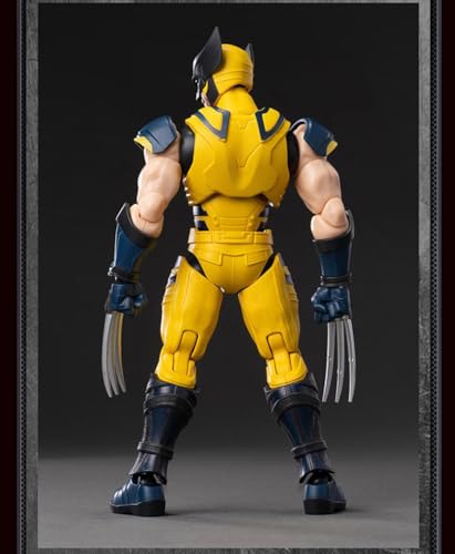 BLOKEES Doyusha Marvel Champion Class Series Wolverine Plastic Model, Approximately 134mm Tall