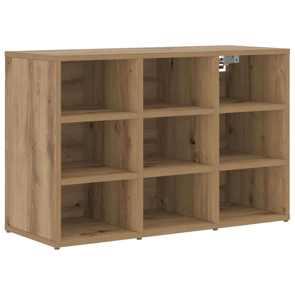 Shoe Cabinet Artisan Oak 77.5 x 30 x 51 cm Particle Board