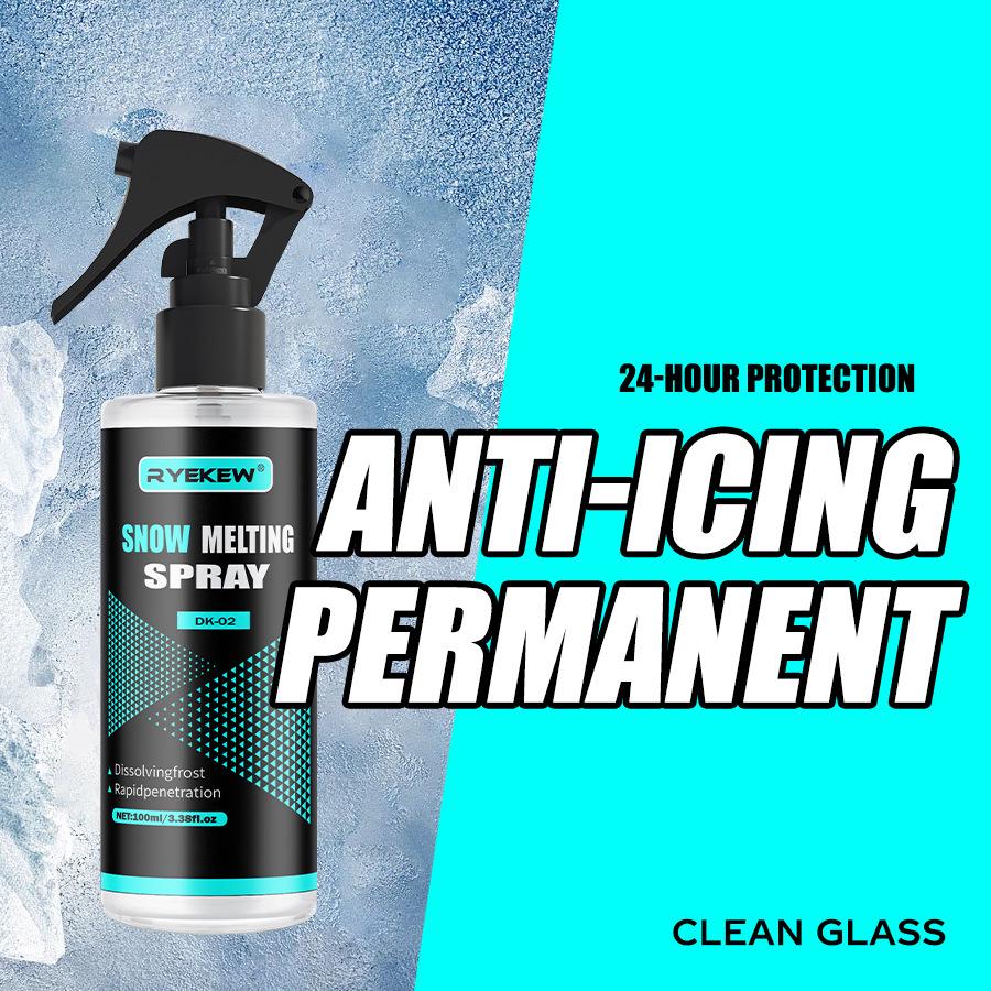 Ryekew Car Windshield Ice Melting Defroster Agent