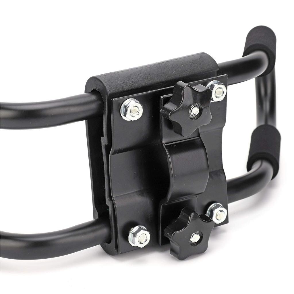 VGEBY Kayak Roof Rack J-Bar Rack, 1 Pair, Kayak Rack Canoe Carrier, Car Rail Storage Holder, Fittings and Accessories Included